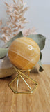 Orange Calcite Sphere