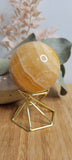 Orange Calcite Sphere