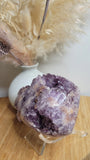 Pink & Purple Amethyst cluster