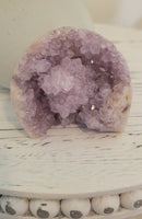 Amethyst flower agate cluster