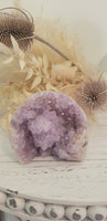 Amethyst flower agate cluster