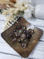 Rainbow Smoky Quartz Mini Spheres