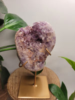 Pink & purple Amethyst freeform E