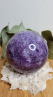 Lepidolite Sphere